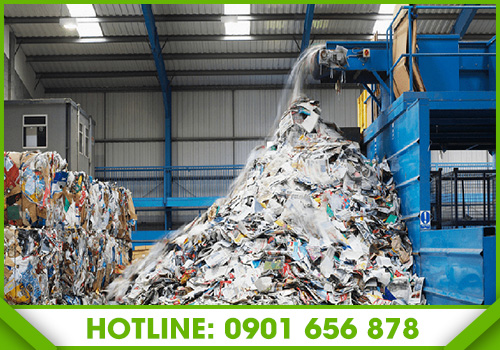 Nhận xử lý rác thải công nghiệp số lượng lớn 